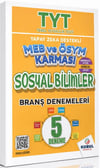 Kurul Yayıncılık TYT Yapay Zeka Destekli MEB ve ÖSYM Karması Sosyal Bilimler 5 li Branş Denemeleri