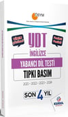 Kurul Yayıncılık YDT İngilizce Son 4 Yıl Tıpkı Basım Çıkmış Sorular ve Video Çözümleri