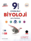 Limit Yayınları 9. Sınıf Biyoloji Etkinlikli Maarif Soru Bankası