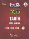 Limit Yayınları TYT 9. ve 10. Sınıf Tekrarı Tarih K-28 Maarif Model Soru Bankası