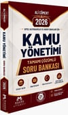 Makro Kitabevi Kamu Akademisi KPSS Kaymakamlık Ve Kurum Sınavları İçin Kamu Yönetimi Tamamı Çözümlü Soru Bankası