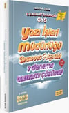 Makro Kitabevi Adalet Bakanlığı Gys Yazı İşleri Müdürlüğü Sınavına Hazırlık Tamamı Çözümlü 7 Deneme