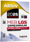 Marka Yayınları 2025 LGS Arşiv Serisi Çıkmış Sorular
