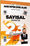 Marka Yayınları 2026 MEB AGS KPSS DGS ALES Sayısal Mantık 23 Deneme Tamamı Video Çözümlü