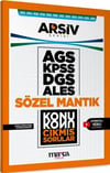 Marka Yayınları KPSS DGS ALES AGS Sözel Mantık Konu Konu Çıkmış Sorular