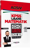 Marka Yayınları KPSS Lisans Matematik Konu Konu Çıkmış Sorular Son 8 yıl Çıkmış Sorular