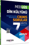 Marka Yayınları LGS Din Kültürü ARŞİV Serisi Konularına Göre Düzenlenmiş Son 7 Yıl Çıkmış Sorular