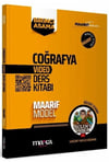 Marka Yayınları TYT AYT Bülent Hoca ile Coğrafya Maarif Model Video Ders Kitabı 1. Aşama