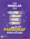 Metin Yayınları TYT KPSS ALES MSÜ Metinle Paragraf Soru Kitabı