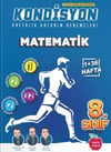Newton Yayınları 8. Sınıf Matematik Kondisyon Haftalık Kazanım Denemeleri