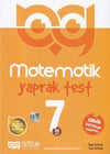 Nitelik Yayınları 7. Sınıf Matematik 40 Yaprak Test