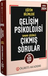 Öğreti Akademi 2024 KPSS Eğitim Bilimleri Gelişim Psikolojisi Tamamı Çözümlü Çıkmış Sorular