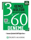 Öğreti Akademi 2024 KPSS Genel Yetenek Genel Kültür Tarih Coğrafya Vatandaşlık 3 x 60 Deneme