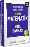 Öğreti Akademi 2024 KPSS Genel Yetenek Genel Kültür Efsane Matematik Soru Bankası
