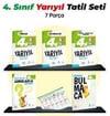 Öğretmen Evde Yayınları 4. Sınıf Yarıyıl Tatil Seti