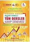 Omage Yayınları 8. Sınıf Omage Motivasyon Tüm Dersler 4 Lü Kamp Denemesi 1. Dönem