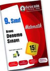 Özdebir Yayınları 9. Sınıf Matematik Branş Deneme Sınavı