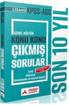 Paraf 2026 KPSS MEB AGS Lisans Tarih Coğrafya Vatandaşlık ve Güncel Bilgiler Son 10 Yıl Konu Konu Çıkmış Sorular