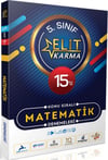 Paraf Yayınları 5. Sınıf Elit Karma Matematik 15 Branş Denemeleri