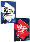 Parlayan Projeler Özcan Aykın 2026 YKS 55 Günde TYT Fizik Ve 88 Günde AYT Fizik Kampı İkili Set