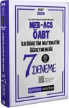 Pegem Akademi 2026 MEB AGS ÖABT İlköğretim Matematik Öğretmenliği Tamamı Çözümlü 7 Deneme