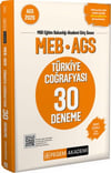 Pegem Akademi 2026 MEB AGS Türkiye Coğrafyası 30 Deneme