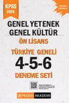 Pegem Yayınları 2026 KPSS Genel Yetenek Genel Kültür Ön Lisans Türkiye Geneli 4-5-6 Deneme Seti