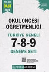 Pegem Yayınları 2026 MEB AGS ÖABT Okul Öncesi Öğretmenliği Türkiye Geneli 7-8-9 Deneme Seti