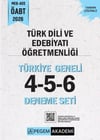 Pegem Yayınları 2026 MEB AGS ÖABT Türk Dili ve Edebiyatı Öğretmenliği Tamamı Çözümlü Türkiye Geneli 4-5-6 Deneme Seti