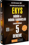 Pegem Yayınları 2027 EKYS MEB Müdür ve Müdür Yardımcılığı 5 Deneme