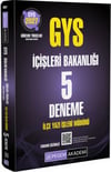 Pegem Yayınları 2027 GYS İçişleri Bakanlığı İlçe Yazı İşleri Müdürü 5 Deneme
