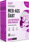 Pegem Yayınları 2027 MEB AGS ÖABT Lise Matematik Öğretmenliği Konu Anlatımlı
