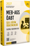 Pegem Yayınları 2027 MEB AGS ÖABT Özel Eğitim Öğretmenliği Soru Bankası