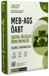 Pegem Yayınları 2027 MEB AGS ÖABT Sosyal Bilgiler Öğretmenliği Soru Bankası