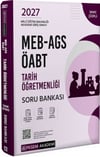 Pegem Yayınları 2027 MEB AGS ÖABT Tarih Öğretmenliği Tamamı Çözümlü Soru Bankası