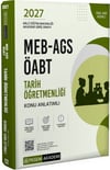Pegem Yayınları 2027 MEB AGS ÖABT Tarih Öğretmenliği Konu Anlatımlı