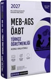 Pegem Yayınları 2027 MEB AGS ÖABT Türkçe Öğretmenliği Konu Anlatımlı