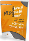 Pelikan Yayınları MEB AGS Eğitimin Temelleri Soru Temelli Konu Anlatımı