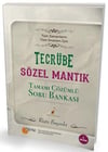 Pelikan Yayınları Tüm Zamanların Tüm Sınavları İçin Tecrübe Sözel Mantık Tamamı Çözümlü Soru Bankası