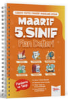 Takdir Yayınları 5. Sınıf Maarif Plan Defteri