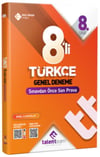 Talentteam Yayınları 8. Sınıf Türkçe 8 li Genel Deneme