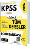 Tasarı Eğitim Yayınları 2026 KPSS Genel Yetenek Genel Kültür Lisans Tüm Dersler Soru Bankası Çözümlü