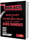 Tasarı Yayınları MEB AGS Eğitimin Temelleri ve Türk Milli Eğitim Sistemi Soru Bankası