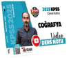 Tekrar Akademi 2025 KPSS Coğrafya Video Ders Notu