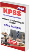 Teorem Yayınları 2028 KPSS Lise Önlisans Anayasa Soru Bankası