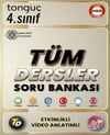 Tonguç Akademi 4. Sınıf Tüm Dersler Video Anlatımlı Etkinlikli Soru Bankası