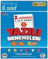 Tonguç Akademi 6. Sınıf Yazılı Denemeleri 2. Dönem 1 ve 2. Yazılı