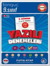 Tonguç Akademi 9. Sınıf Yazılı Denemeleri 2. Dönem 1 ve 2. Yazılı