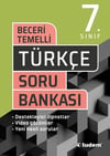 Tudem Yayınları 7. Sınıf Türkçe Beceri Temelli Soru Bankası