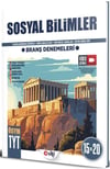 Ulti Yayınları TYT Sosyal Bilgiler 15 x 20 Branş Denemeleri